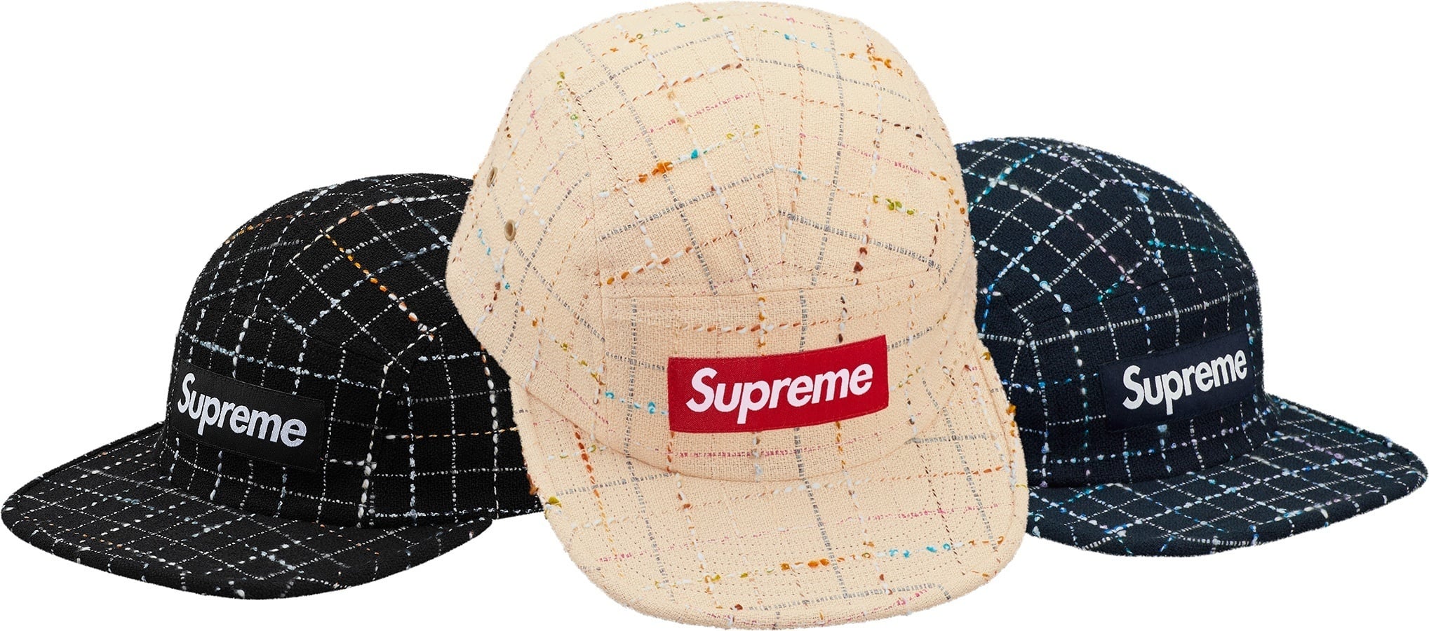 Bouclé Camp Cap